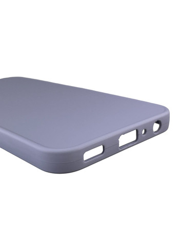 Чохол для Galaxy A24 (SM-A245F) із захистом на камеру з мікрофіброю на самсунг а24 бузковий Samsung (366021049)