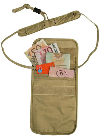 Кошелек Skin Folder Neck Pouch нательный natural RZCOM20 Tatonka (316443912)