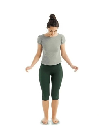 Роликовий килимок для поліпшення кровообігу ніг ступнів з рельєфними виступами 25,5×25,5×4,5 см (479801-Prob) Зелений Unbranded (324210803)