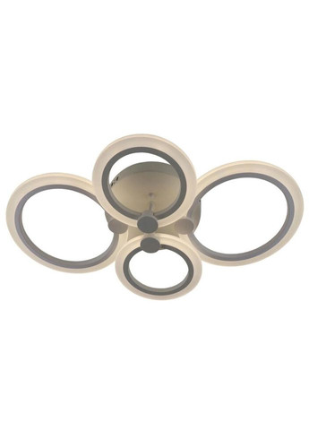 Люстра светодиодная потолочная LED светильник для квартиры на потолок лэд с пультом 25607 Белый 10х39х61 см. Sunnysky (335975566)