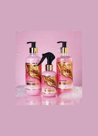 Шампунь для волосся "Рідке скло" Глибоке та дбайливе очищення від 400 мл Soika (322463687)