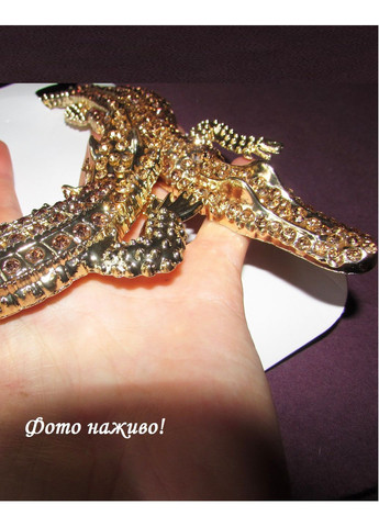 Ексклюзивне кольє крокодили алігатори золотисте, 1610 Fashion Jewelry (366891465)