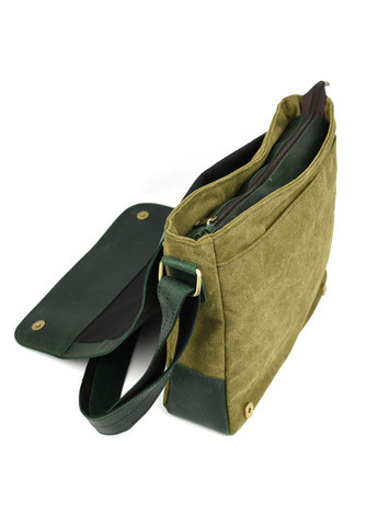 Сумка через плече розміру А4 із парусини та шкіри REE-6601-3md TARWA (329148193)