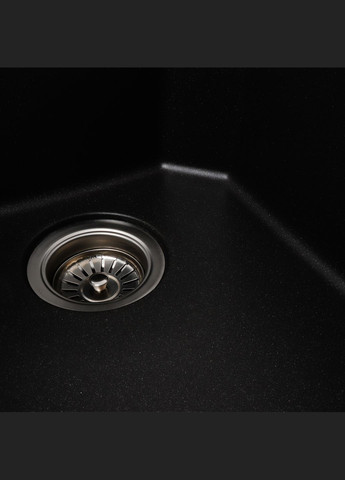 Гранітна мийка для кухні 7850 HARMONY матовий Моріон Platinum (277697072)