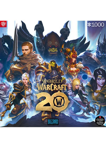 Пазли World of Warcraft 20th Anniversary 1000 ел. GoodLoot (348058120)