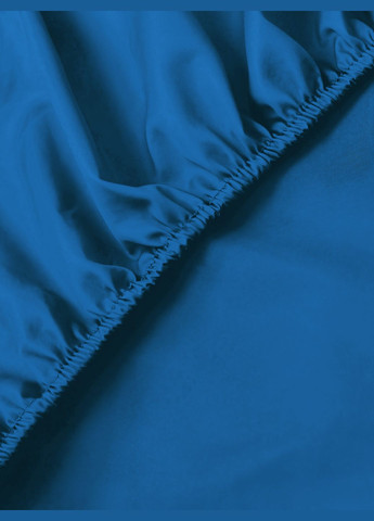 Простирадло на гумці сатин Blue 190х200 (GDSBSHEETF190200) Good-Dream (321966888)