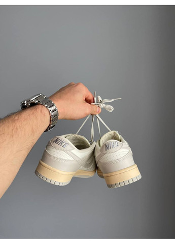 Сірі Осінні кросівки чоловічі і жіночі nike sb dunk low grey fog | найк сб данк низькі сірі No Brand