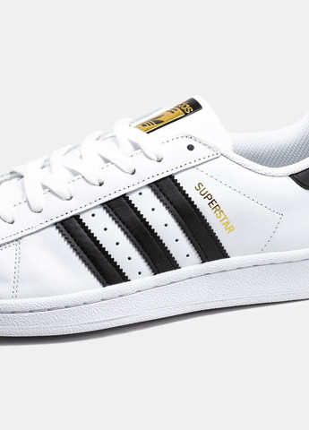 Білі Осінні кросівки чоловічі і жіночі adidas superstar white | адідас суперстар білі No Brand