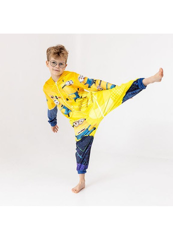 Комбинированная кигуруми «миньоны» No Brand