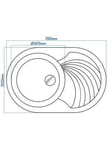 Кухонная мойка Rasa 78 Bezhvy (402) Romzha (314833536)