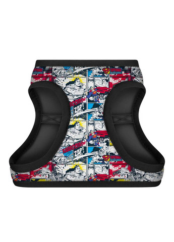 Шлея для собак м'яка Clothes Супермен комікс S1 В 40-45 см З 29-31 см WAUDOG (292175246)