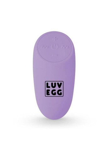 Вагінальне яйце з вібрацією та дистанційним пультом Luv Egg XL лілове No Brand (303896896)