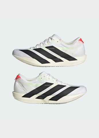 Кросівки для бігу Adizero Adios 9 Running adidas білі всесезони (317367544)