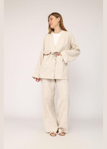 Бежевая блуза женская цвет бежевый цб-00276519 Reyon