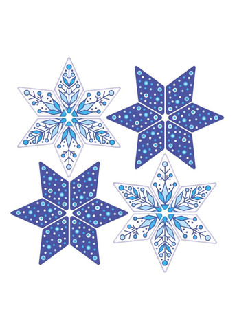 Детская развивающая игра Первый снег, 54 плашки 4,5х14,5х14,5 см Мальви (289460806)