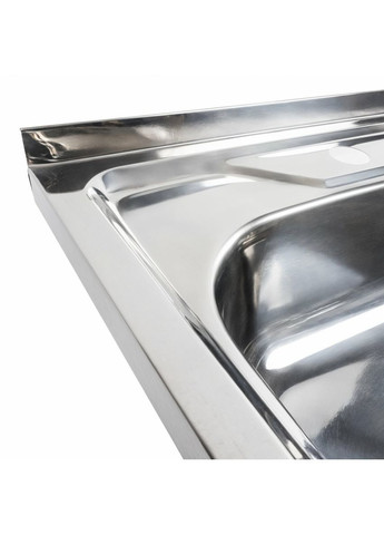 Кухонная мойка из нержавеющей стали ПОЛИРОВКА 6060 L (0,7/160 мм) Platinum (336932396)