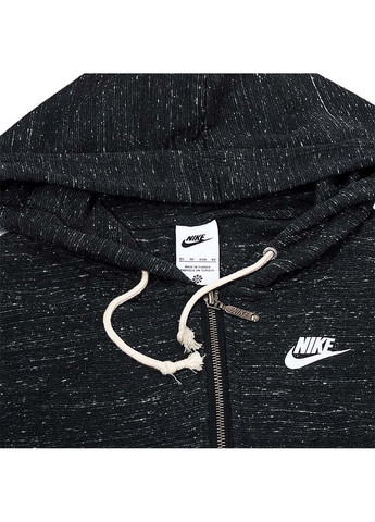 Жіноча Толстовка W NSW GYM VNTG EASY FZ HOODIE Чорний Nike (260942799)