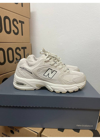 КРОСІВКИ ЖІНОЧІ NEW BALANCE 530 BEIGE PREMIUM НЬЮ БЕЛАНС 530 No Brand бежеві демісезони (369389627)