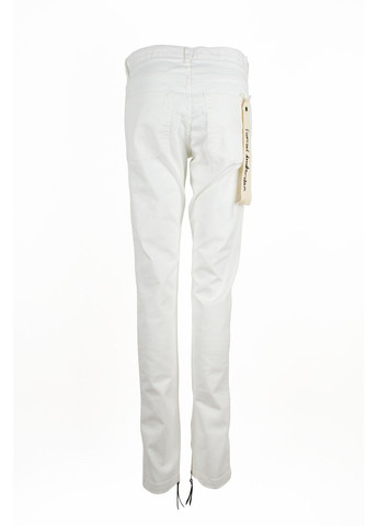 Белые демисезонные брюки No Brand
