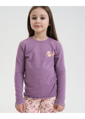 Фиолетовая пижама на девочку-подростка Nicoletta
