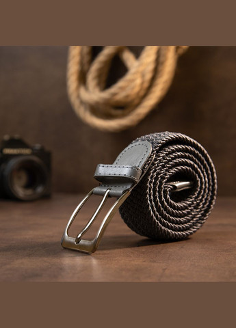 Текстильний чоловічий ремінь класика 20522 Vintage (337353214)