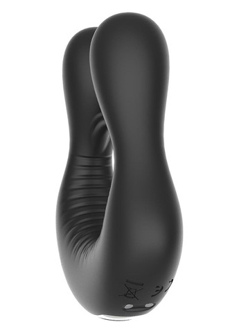 Кільце ерекційне для пеніса з вібрацією чорне Dreamtoys (328452983)