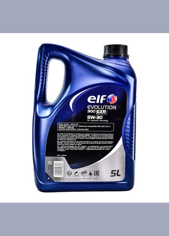 Моторне мастило 5w30 Evolution 900 SXR (5л) ELF (370050976)
