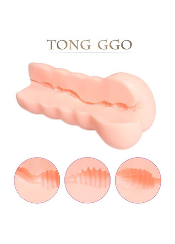 Мастурбатор-попка Tong-ggo, пружний, ненаскрізний Kokos (317405638)