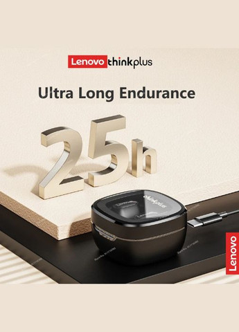 Наушники ThinkPlus XT62 True Wireless Stereo Bluetooth 5.3 для iPhone/Android (white) Lenovo (297869171)