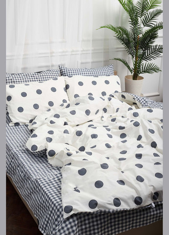 Комплект постельного белья евро 200х220 наволочки 4х50х70 Ranforce Elite (MS-820000188) Moon&Star Riccarda (284416417)