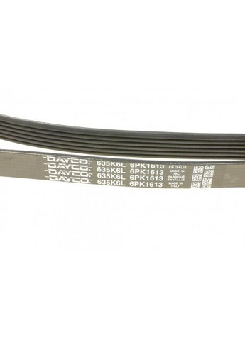 Ремень поликлин. (пр-во ) 6PK1613 Dayco (360497562)