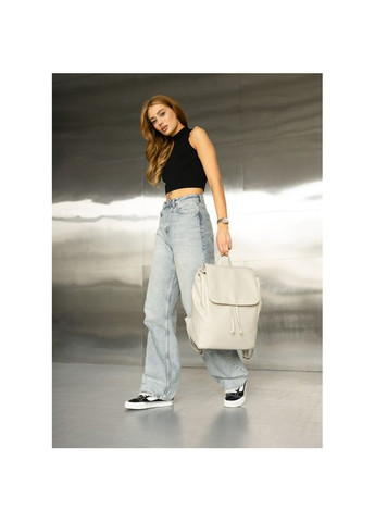 Жіночий рюкзак Loft LN сірий шовк Sambag (339041360)