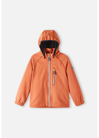 Оранжевая демисезонная куртка softshell Reima Vantti