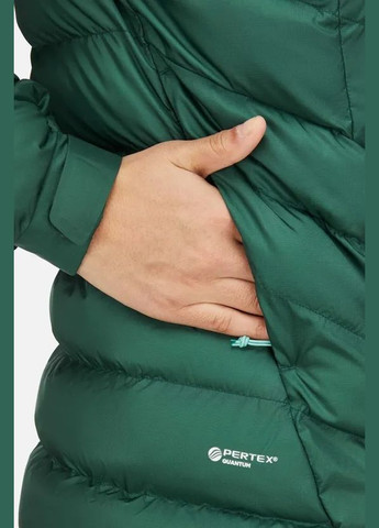 Темно-зеленая зимняя куртка nebula pro jacket women Rab
