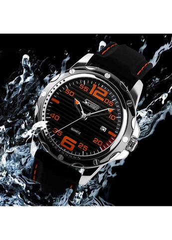 Чоловічий наручний годинник Robby Steel 0992S (Чорний) Skmei (314483941)