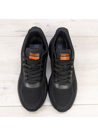 Чорні Осінні кросівки чоловічі текстильні Bayota