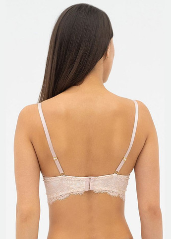 Бежевый бюстгальтер пуш-ап Effetto с косточками полиамид, эластан