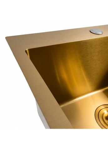 Кухонный комплект: Handmade 50x50 PVD Gold + JW449 PVD Gold Valeso (353495414)