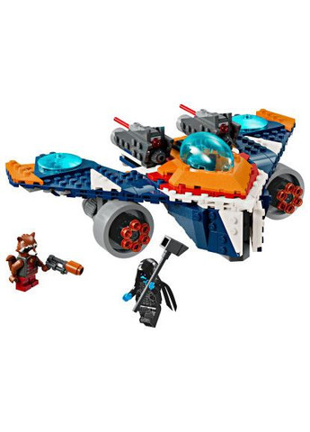 Конструктор Super Heroes «Warbird» Ракети vs. Ронан 290 деталей (76278) Lego Super Heroes Warbird Ракети vs. Ронан 290 деталей (366495566)
