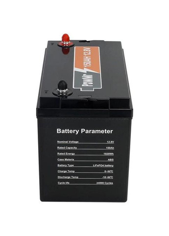Аккумулятор для ИБП/инвертора LiFePO4 12,8V 150Ah (POW-150AH-12.8V) PowMr (318744808)