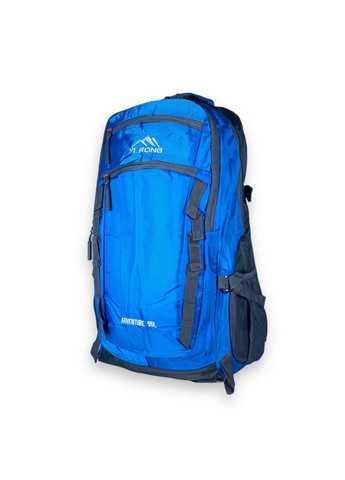 Туристичний рюкзак, 40 л, два відділи, дві фронтальні кишені, розмір: 55*35*20 см, блакитний Yi Rong (286421536)