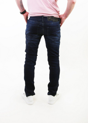 Темно-синие демисезонные джинсы Mtp