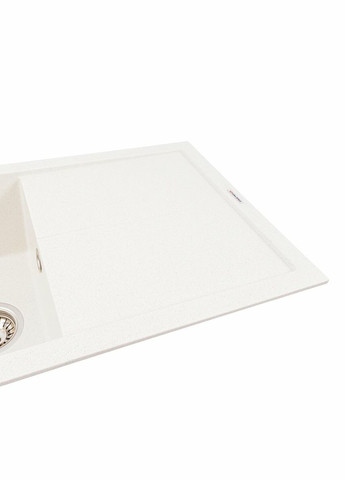 Гранітна мийка для кухні SOLID 7843 матова Біла в крапку Valeso (336938300)