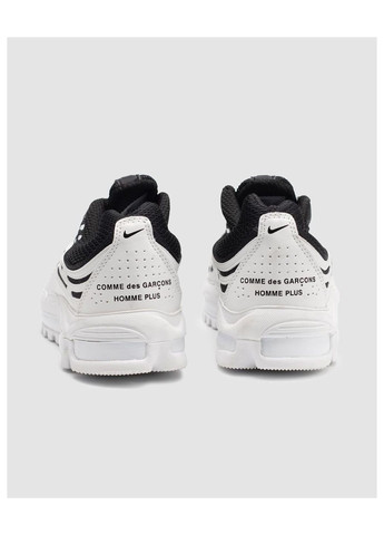 Чорно-білі Осінні кросівки чоловічі comme des garcons x nike black/white No Brand Air Max TL 2.5