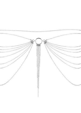 Ланцюжок трусики або ліф Magnifique Waist Chain – silver, прикраса на тіло Bijoux Indiscrets (298938339)