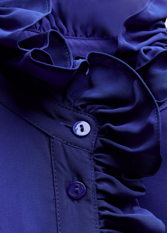 Синяя демисезонная блузка Zara