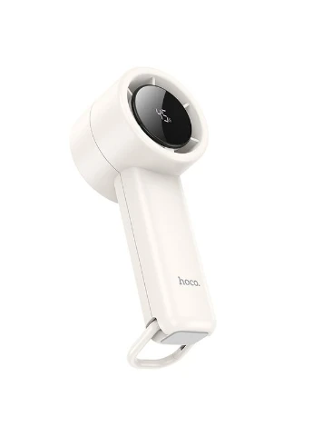 Портативний вентилятор HX63 Fashion high-speed handheld fan 2000 mAh White Hoco (386033863)