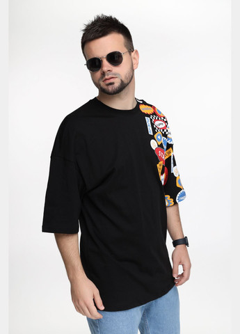 Чорна футболка 23201023-rp1-ov Breezy