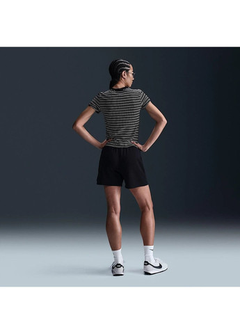 Футболка женская Chill Knit Tee Pnx Black/Grey Nike - (365962636)