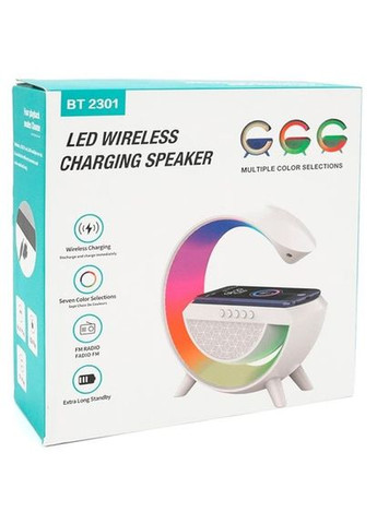 Розумна лампа-нічник з бездротовою зарядкою BT 2301 RGB світлодіодний настільний (2032993049) No Brand (328261761)